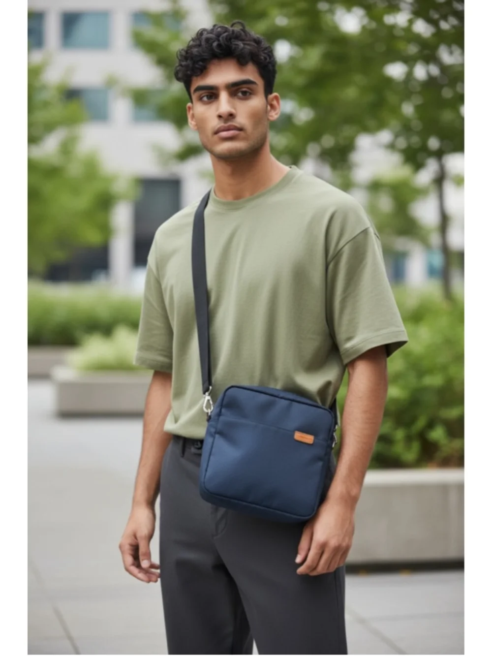 MoKo 9-11 Inch Tablet Sleeve Bag with a removable shoulder strap unisex
